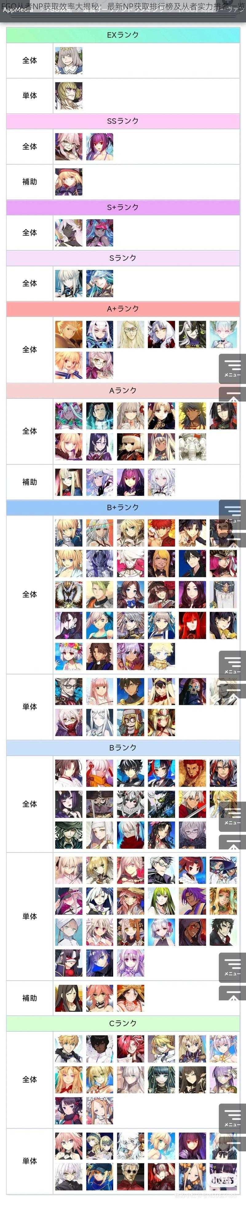 FGO从者NP获取效率大揭秘:最新NP获取排行榜及从者实力排名一览